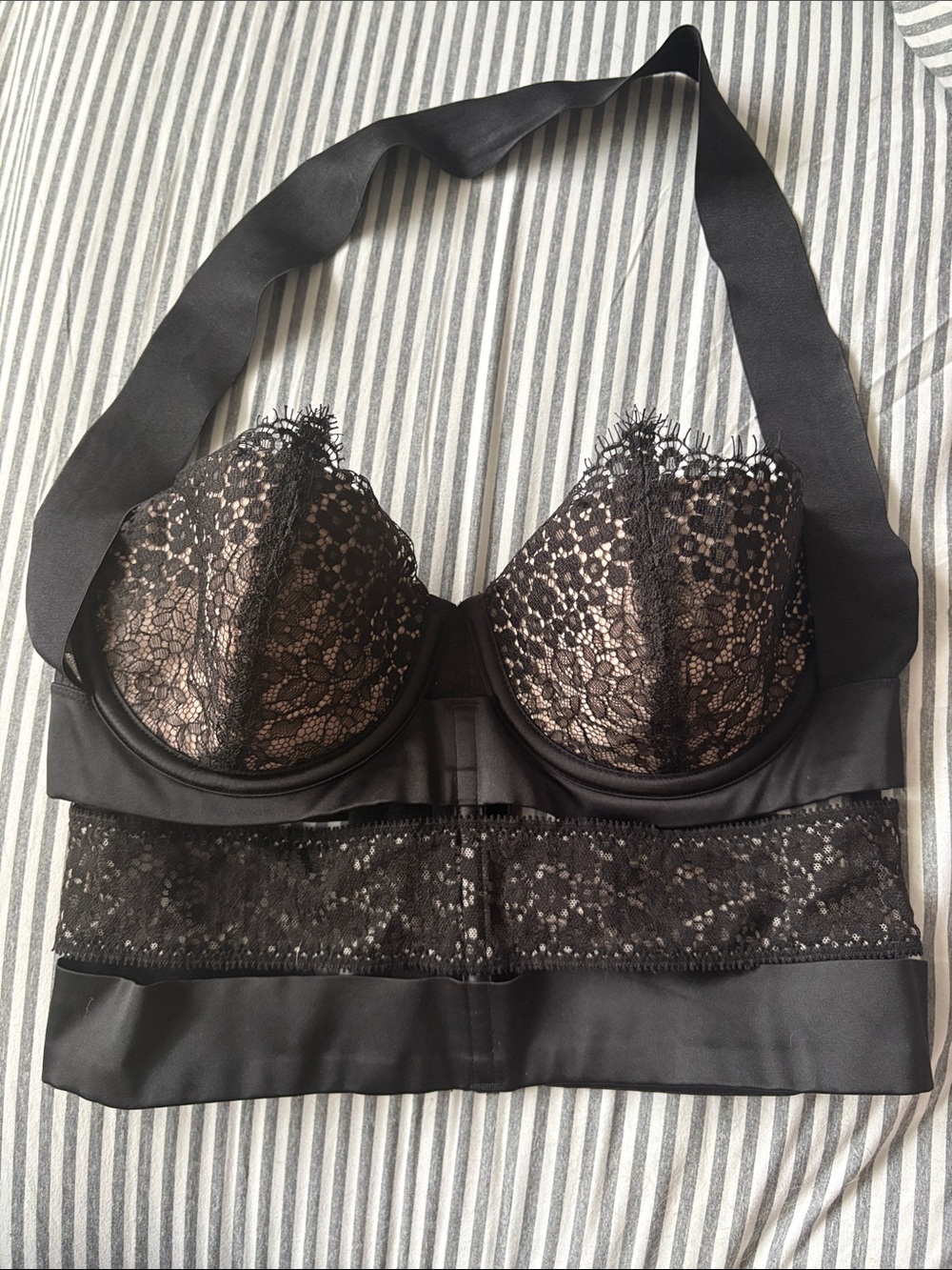 Caged Lacey bra top